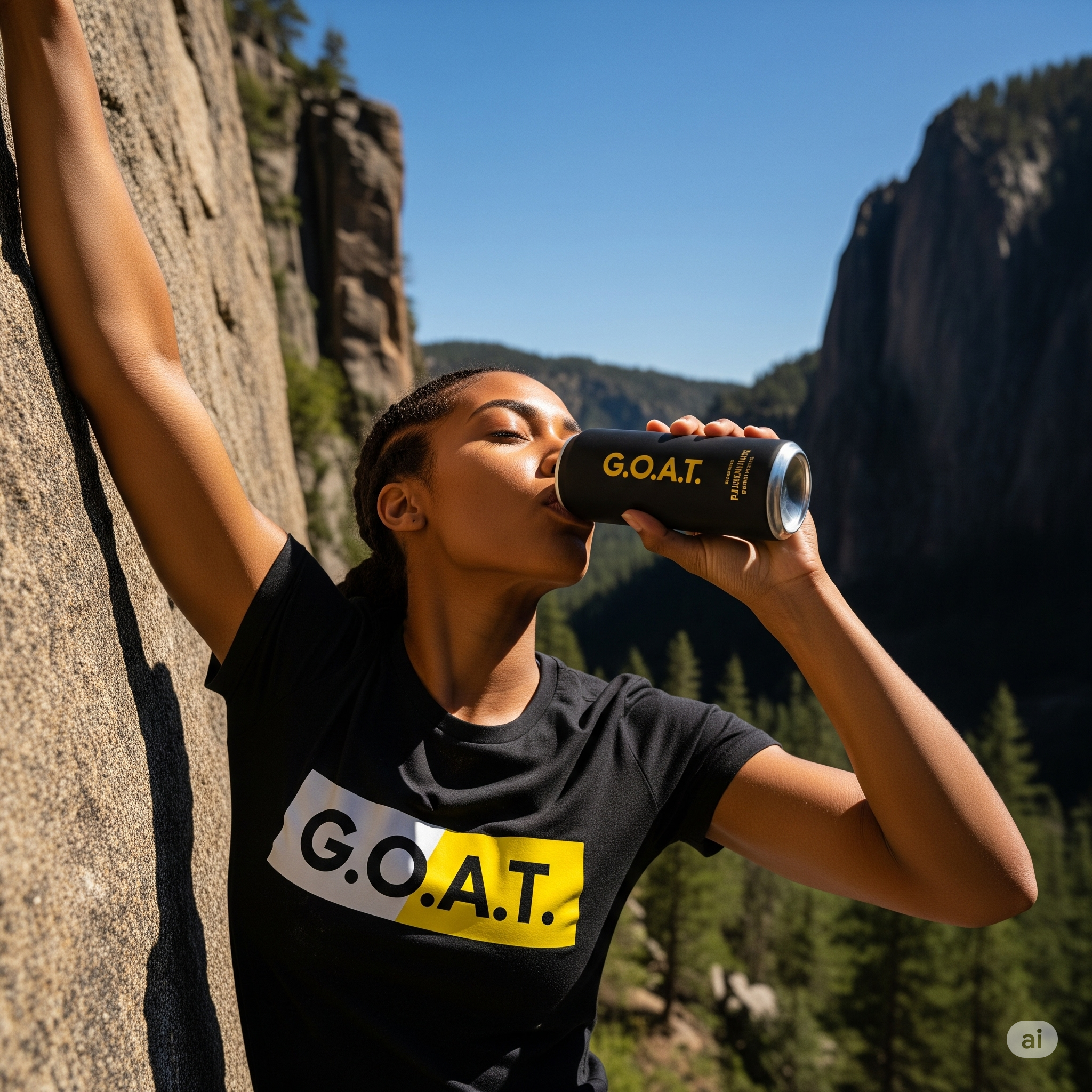 G.O.A.T. during adventure sport